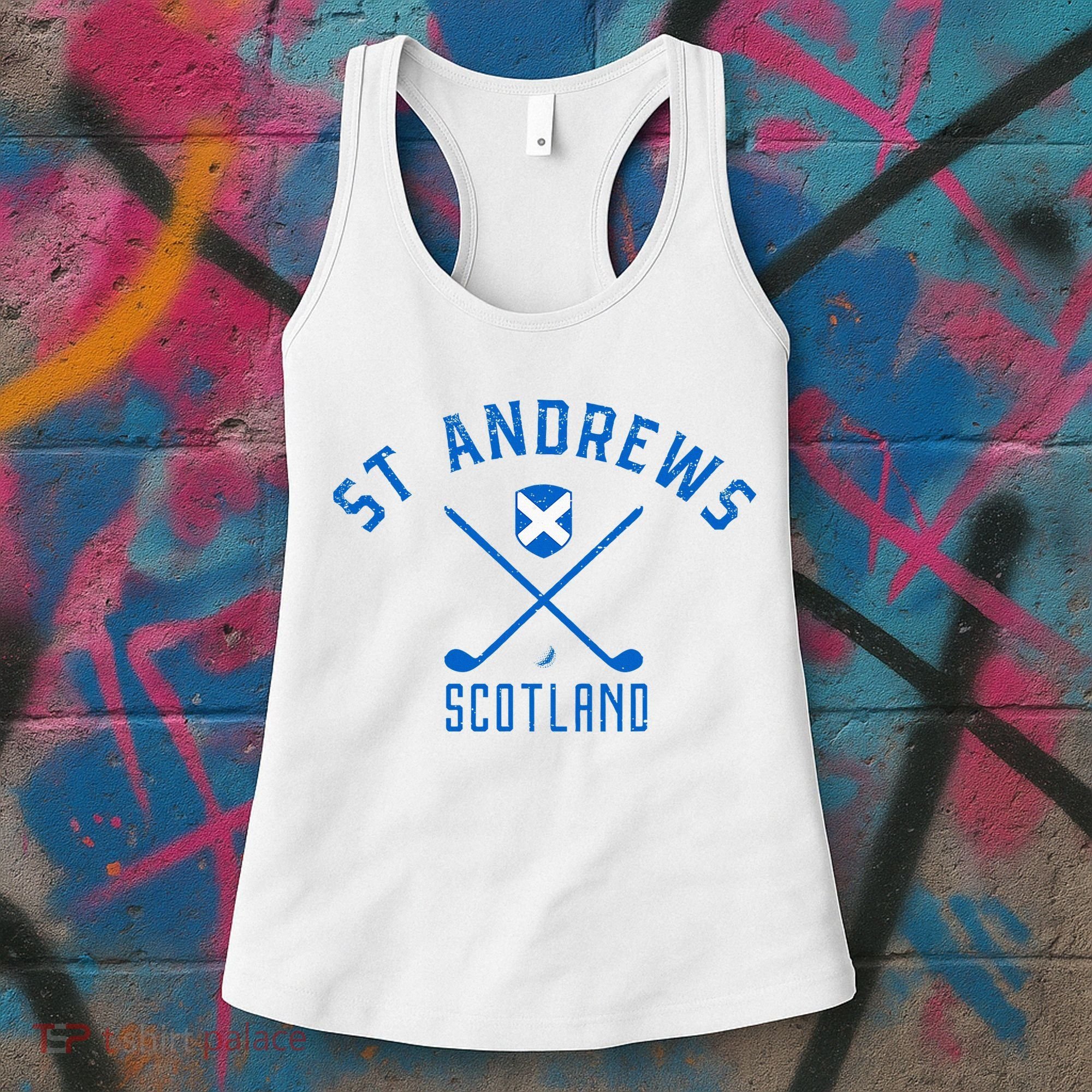 St. Andrews Scotland Golf Women's Tank Top