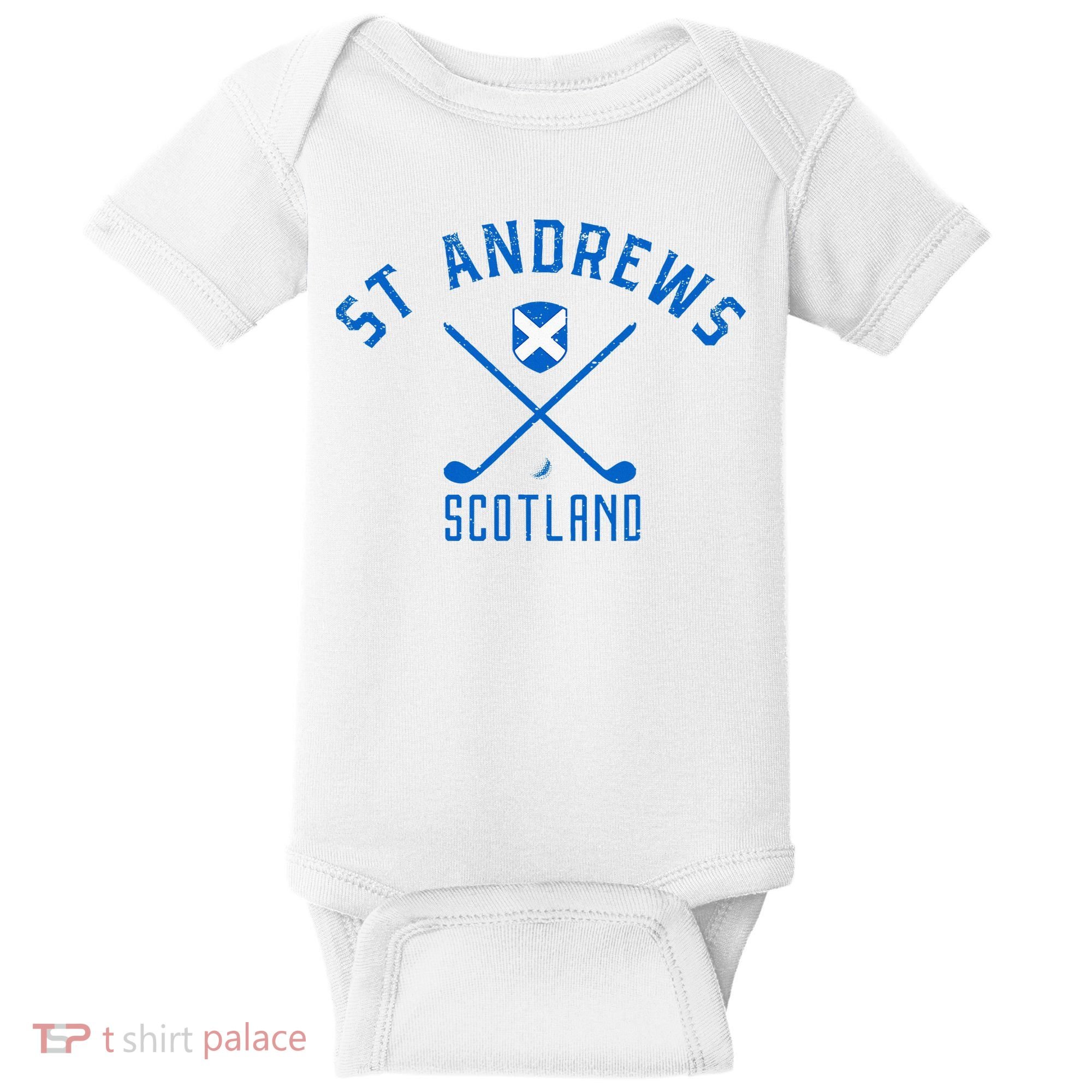 St. Andrews Scotland Golf Baby Bodysuit
