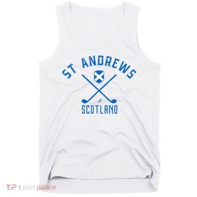 St. Andrews Scotland Golf Tank Top