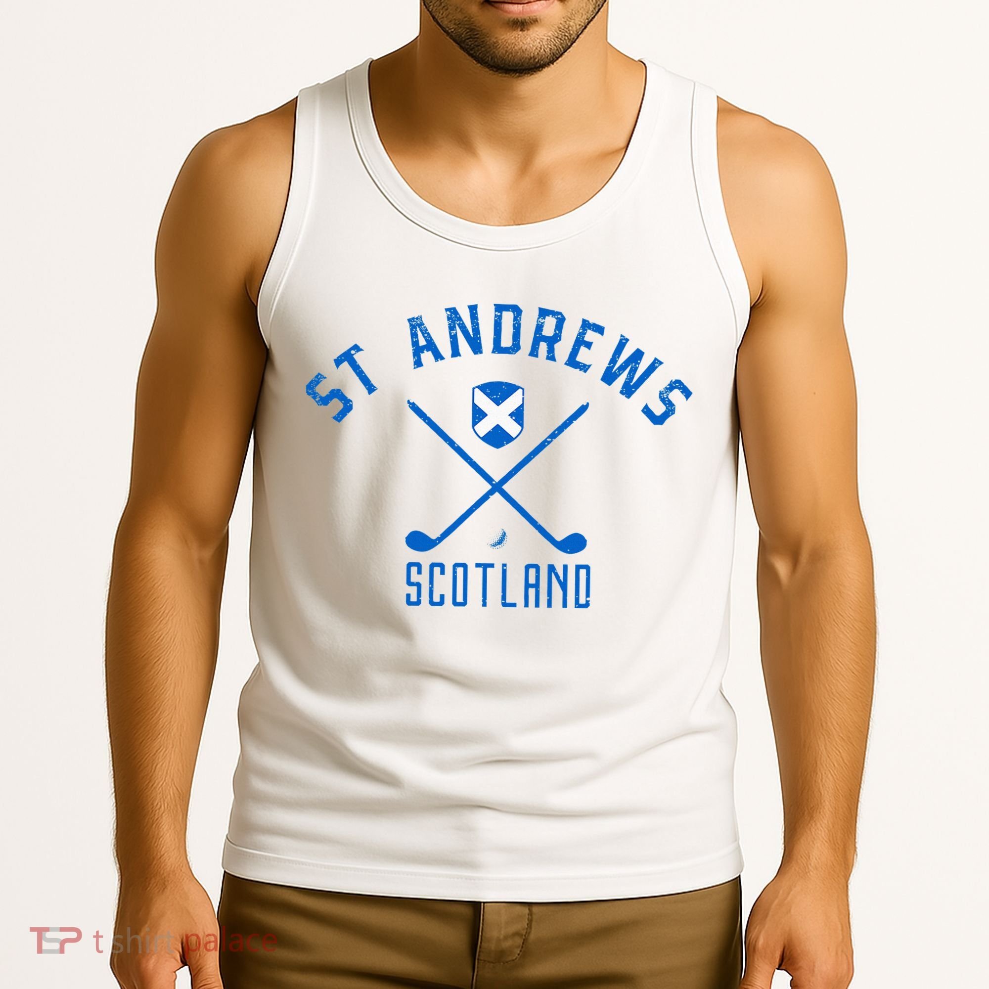 St. Andrews Scotland Golf Tank Top