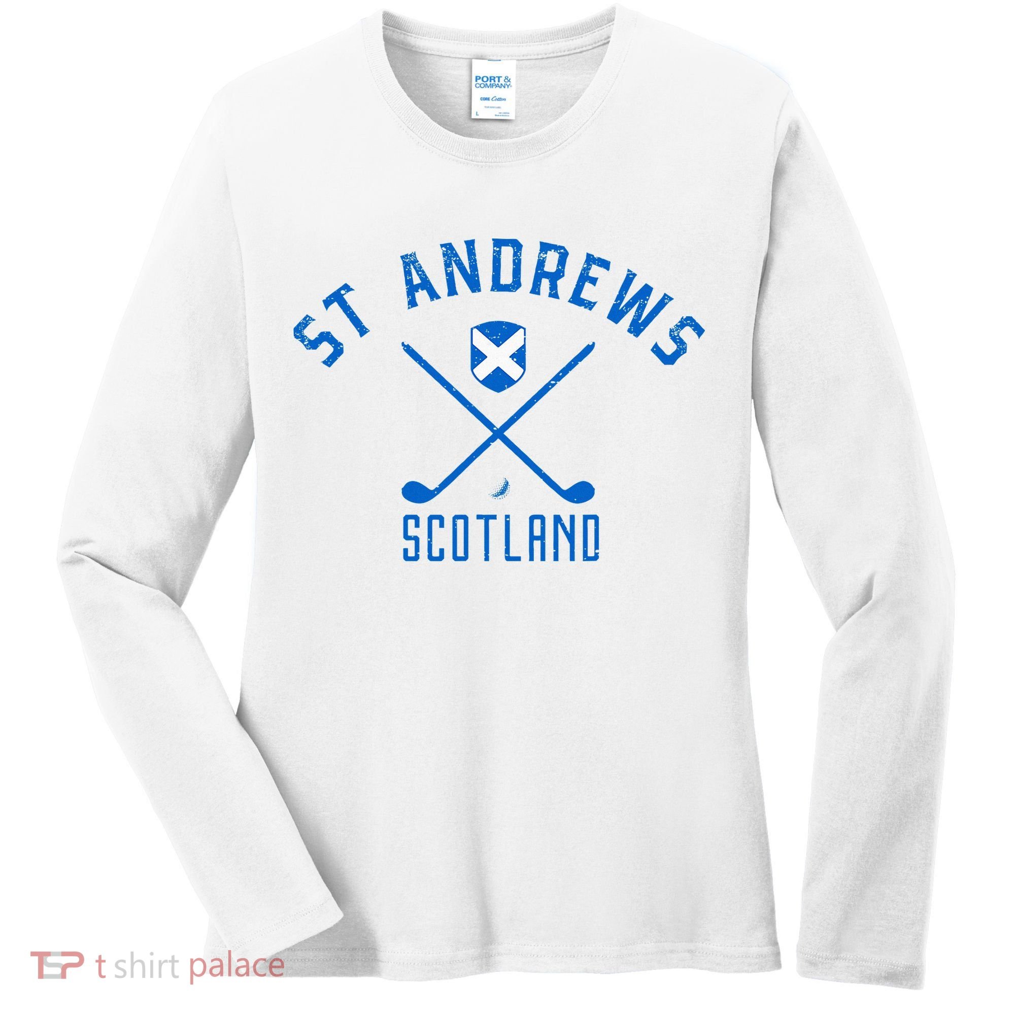 St. Andrews Scotland Golf Women's Long Sleeve Shirt