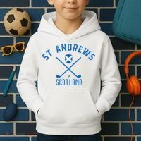 St. Andrews Scotland Golf Kids Hoodie thumb 2