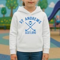 St. Andrews Scotland Golf Kids Hoodie thumb 3