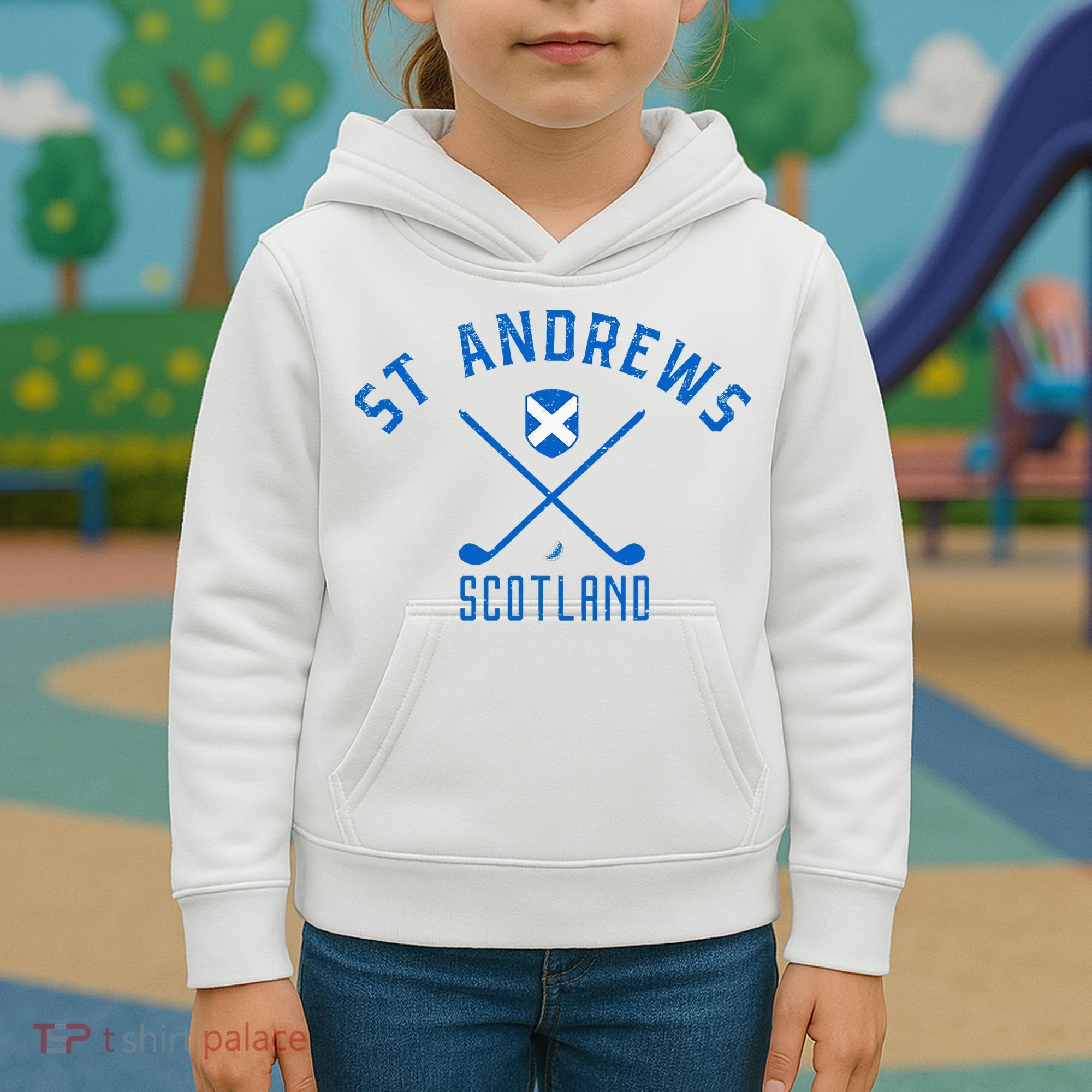 St. Andrews Scotland Golf Kids Hoodie