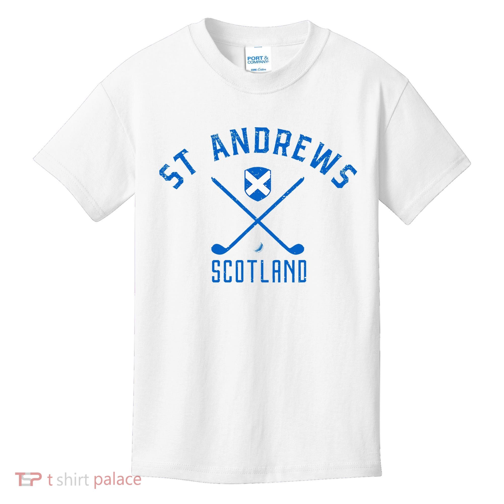 St. Andrews Scotland Golf Kids T-Shirt