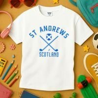 St. Andrews Scotland Golf Kids T-Shirt thumb 3