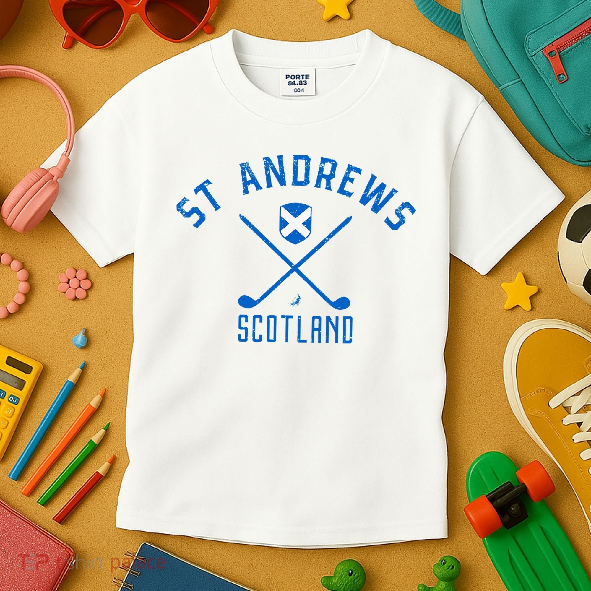 St. Andrews Scotland Golf Kids T-Shirt