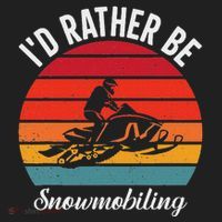Snowmobile Art Snow Mobile Snowmobiling Women's Sweatshirt thumb 2