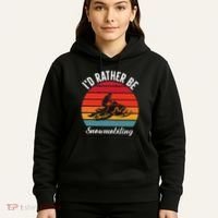 Snowmobile Art Snow Mobile Snowmobiling Hoodie thumb 5