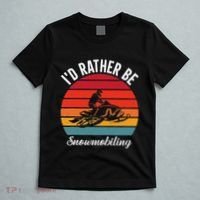 Snowmobile Art Snow Mobile Snowmobiling T-Shirt thumb 5