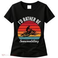 Snowmobile Art Snow Mobile Snowmobiling Women's T-Shirt thumb 0