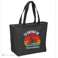 Snowmobile Art Snow Mobile Snowmobiling Tote Bag thumb 2