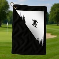 Snowboard Apparel Snowboarding Snowboarder Snowboard Golf Towel thumb 1
