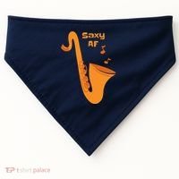 Saxy AF USA-Made Doggie Bandana thumb 0
