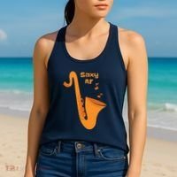 Saxy AF Women's Tank Top thumb 2