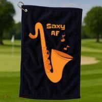 Saxy AF Golf Towel thumb 1