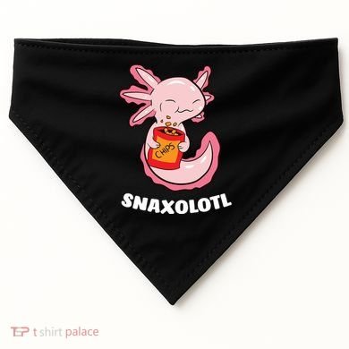 Snaxolotl Axolotls USA-Made Doggie Bandana