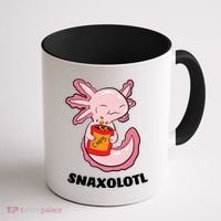 Snaxolotl Axolotls Coffee Mug thumb 1