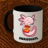 Snaxolotl Axolotls Coffee Mug thumb 2