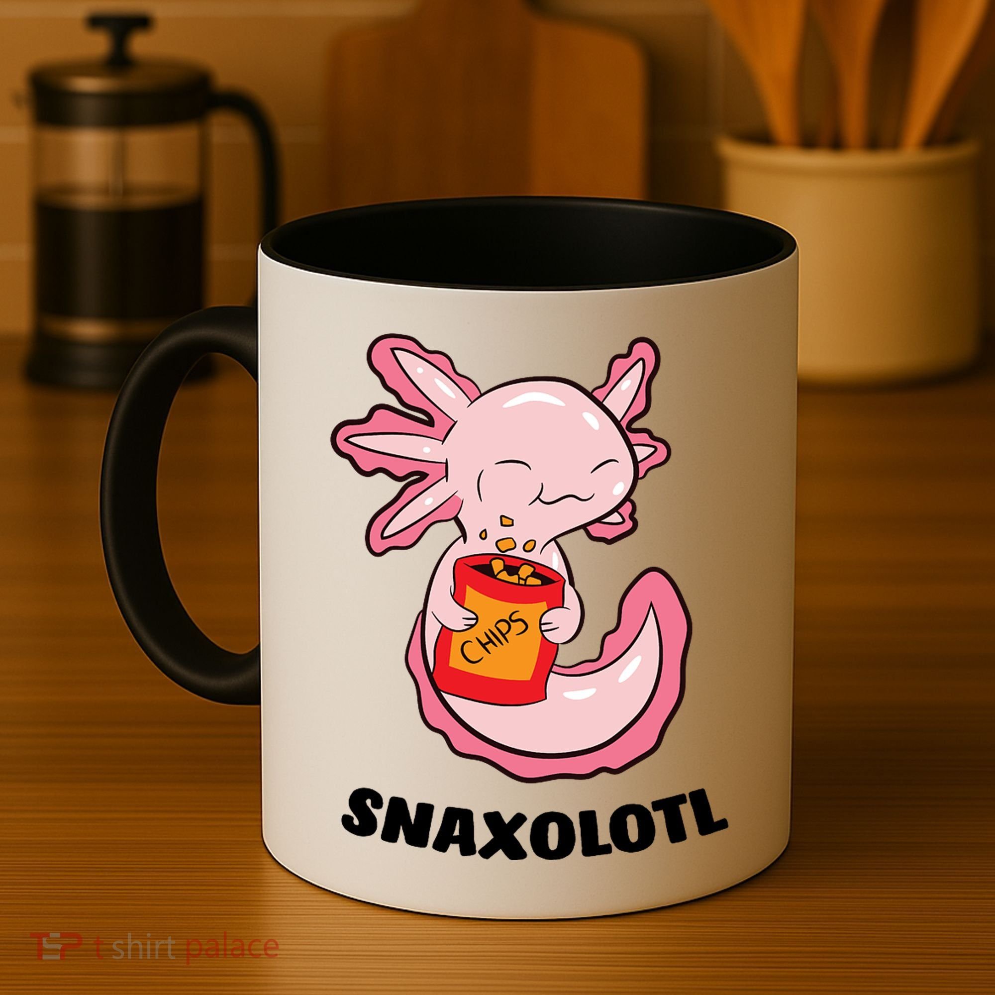 Snaxolotl Axolotls Coffee Mug