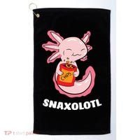 Snaxolotl Axolotls Golf Towel thumb 0