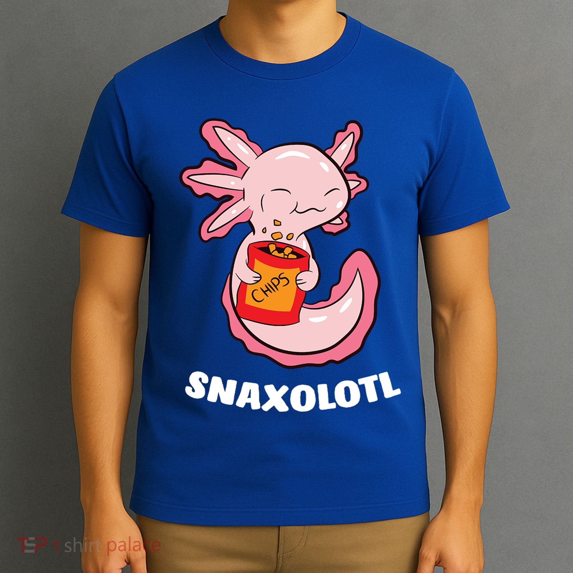 Snaxolotl Axolotls T-Shirt