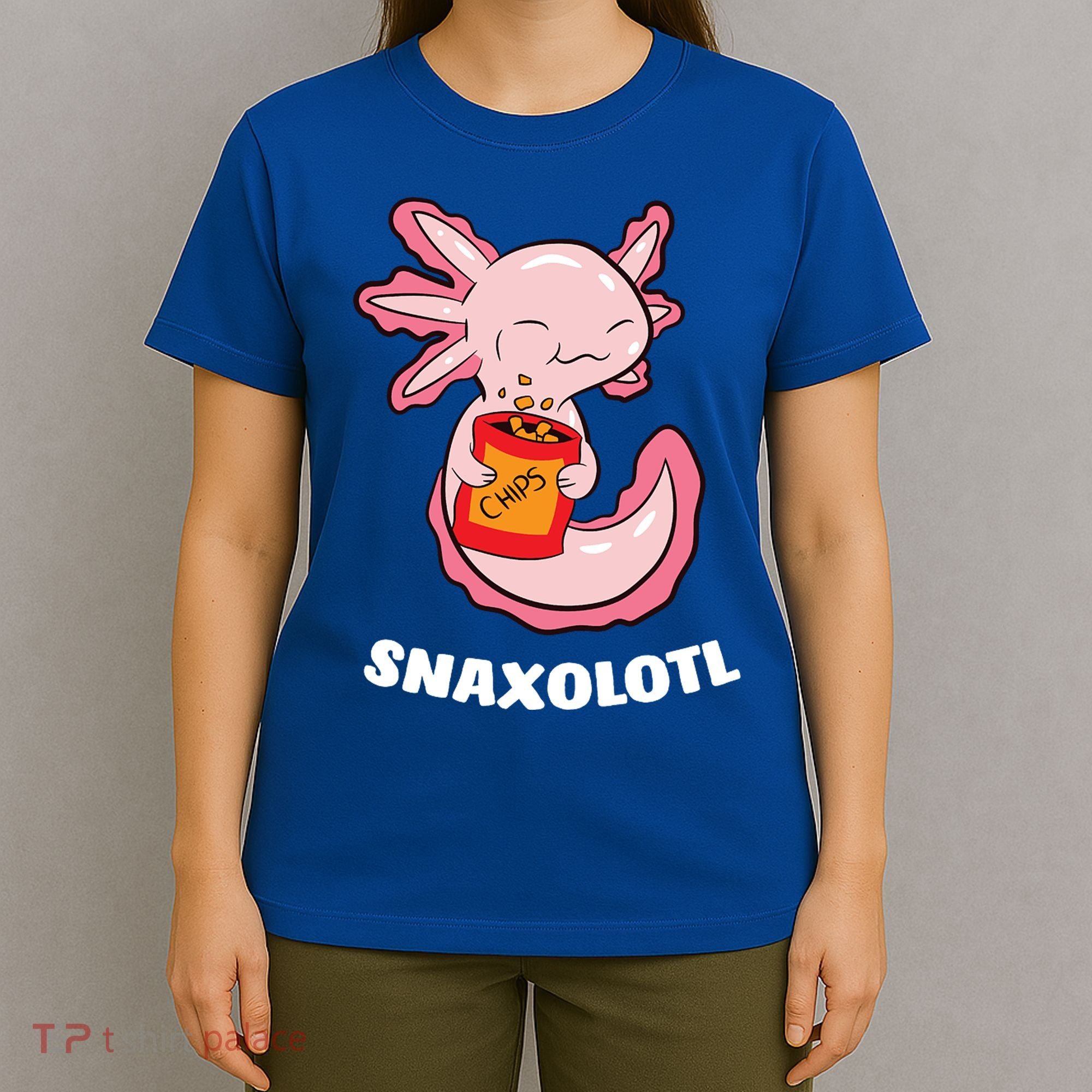 Snaxolotl Axolotls T-Shirt