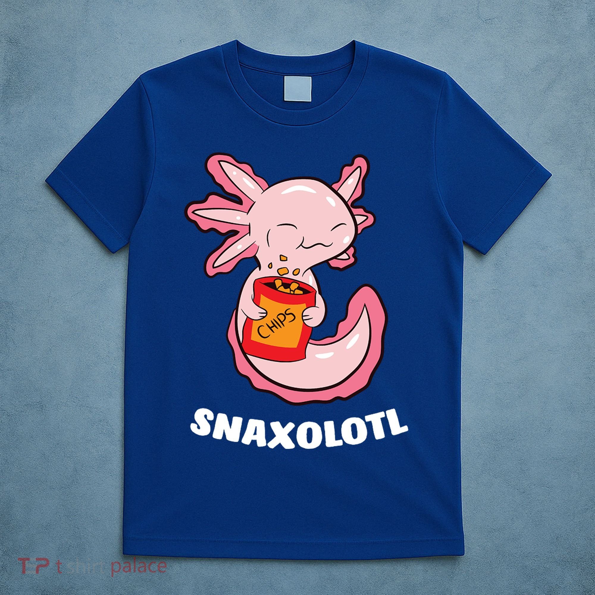 Snaxolotl Axolotls T-Shirt