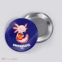 Snaxolotl Axolotls Button thumb 0