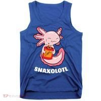 Snaxolotl Axolotls Tank Top thumb 0