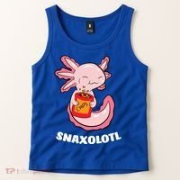 Snaxolotl Axolotls Tank Top thumb 2