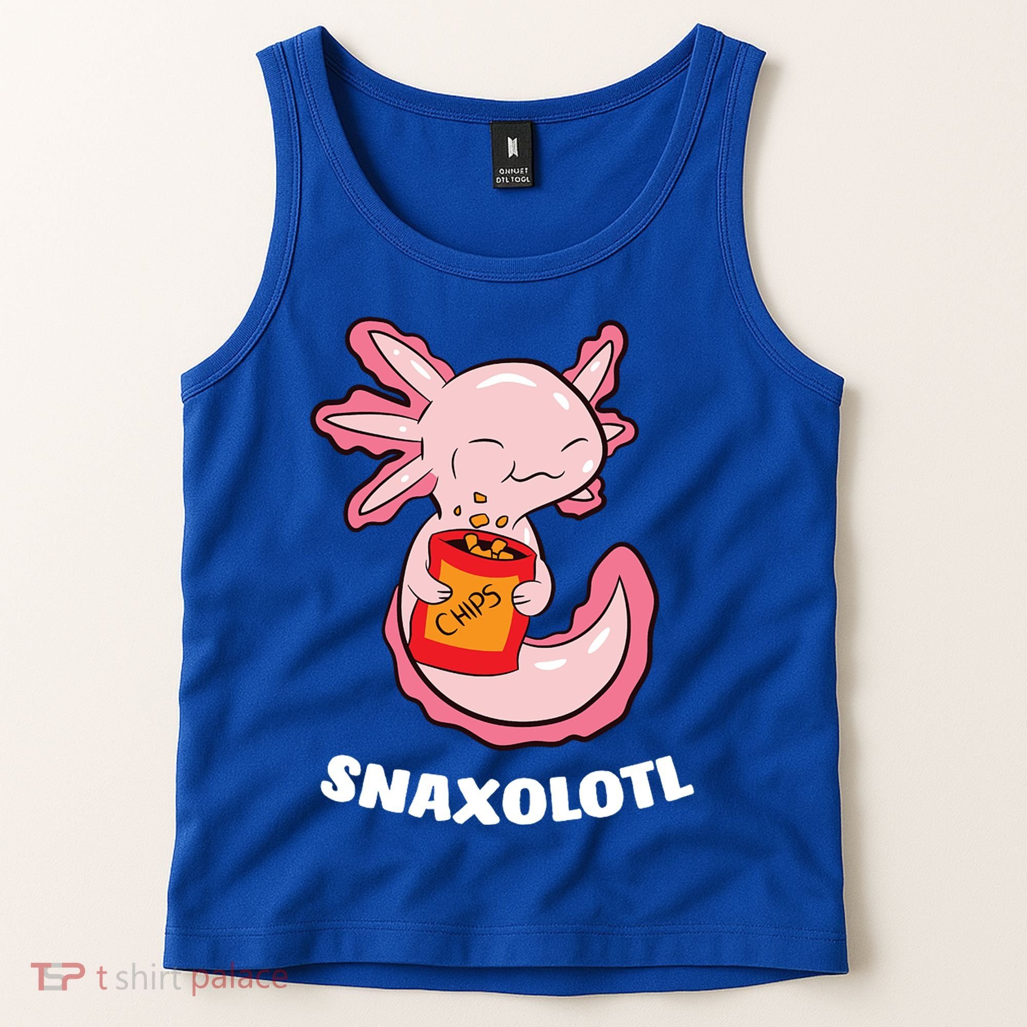 Snaxolotl Axolotls Tank Top