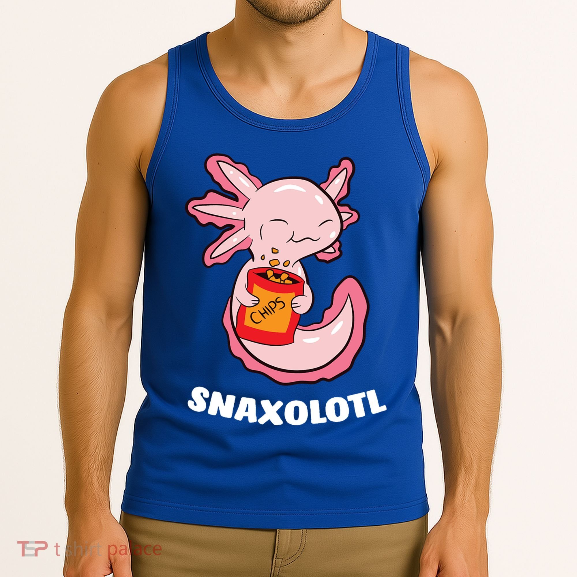 Snaxolotl Axolotls Tank Top