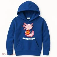 Snaxolotl Axolotls Kids Hoodie thumb 0