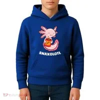 Snaxolotl Axolotls Kids Hoodie thumb 4