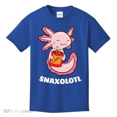 Snaxolotl Axolotls Kids T-Shirt