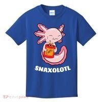 Snaxolotl Axolotls Kids T-Shirt thumb 0