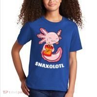 Snaxolotl Axolotls Kids T-Shirt thumb 2