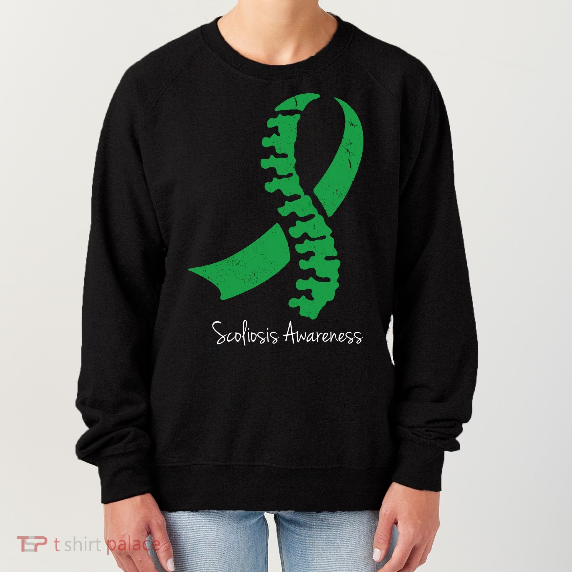 Scoliosis Awareness Women's Sweatshirt