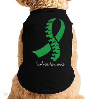 Scoliosis Awareness Doggie Tank
