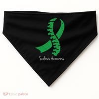 Scoliosis Awareness USA-Made Doggie Bandana thumb 0