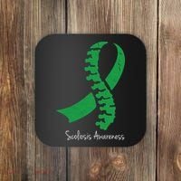 Scoliosis Awareness Coaster thumb 0