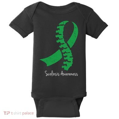 Scoliosis Awareness Baby Bodysuit
