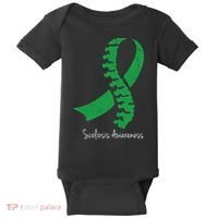 Scoliosis Awareness Baby Bodysuit thumb 0