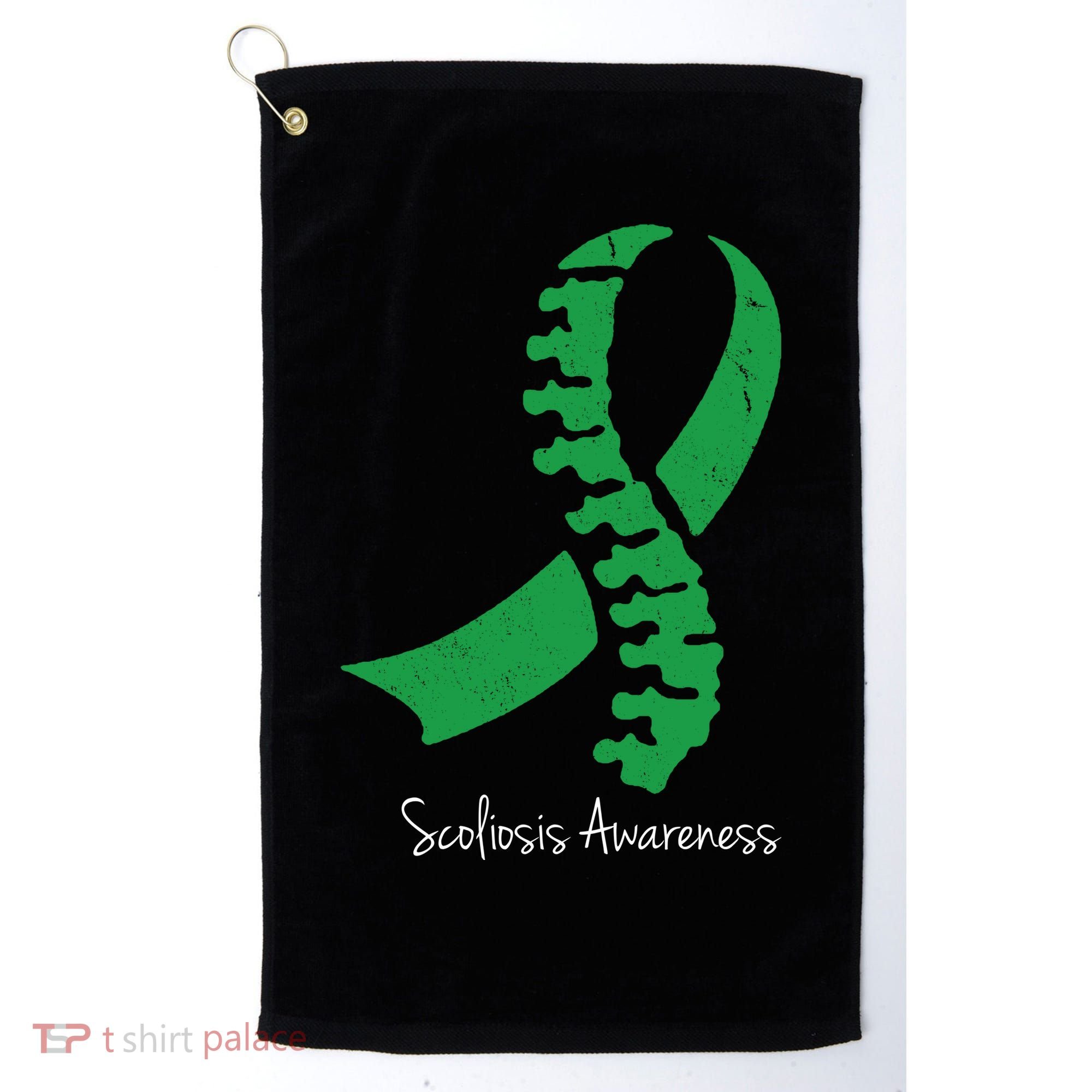 Scoliosis Awareness Golf Towel