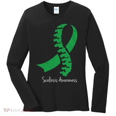 Scoliosis Awareness Women's Long Sleeve Shirt