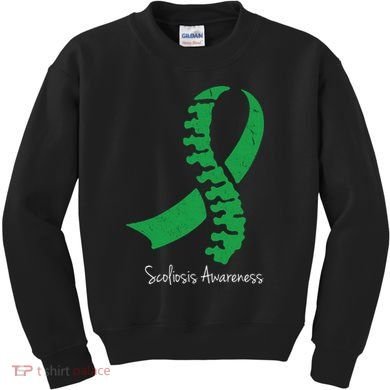 Scoliosis Awareness Kids Sweatshirt