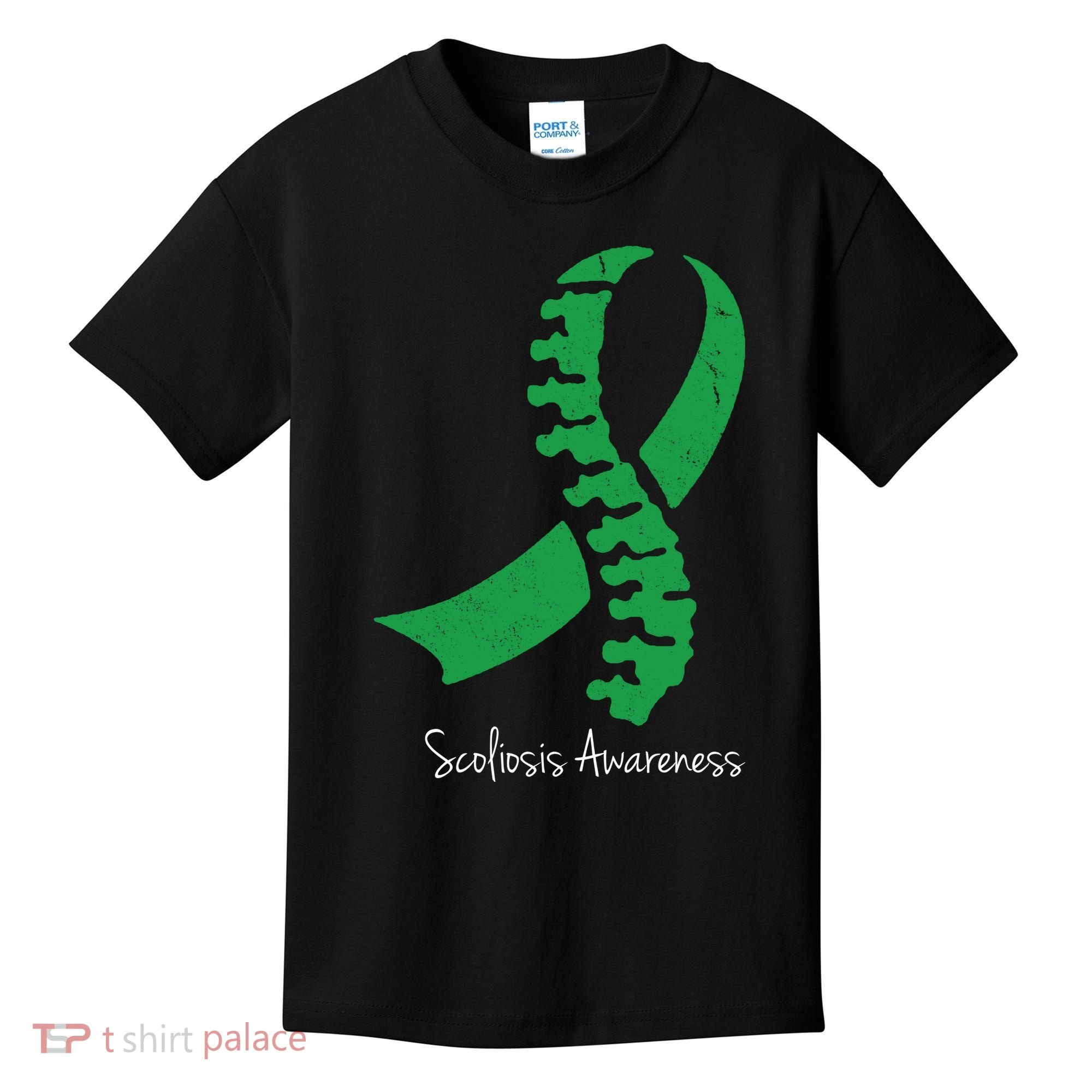 Scoliosis Awareness Kids T-Shirt