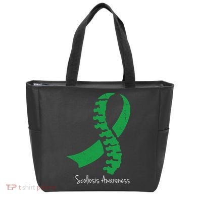 Scoliosis Awareness Tote Bag