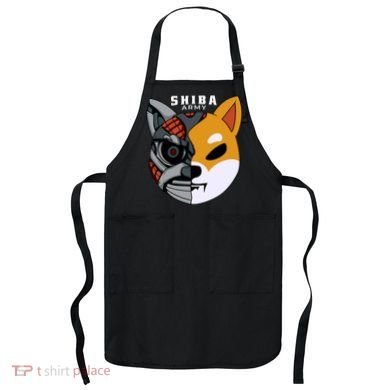Shiba Army Apron